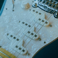 G&L Tribute Comanche Emerald Blue MP Poplar