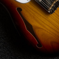 G&L ASAT Classic Bluesboy Semi-Hollow 3-Tone Sunburst MP