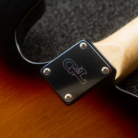 G&L ASAT Classic Bluesboy Semi-Hollow 3-Tone Sunburst MP