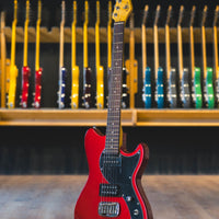 G&L Tribute Fallout Candy Apple Red RW Poplar