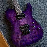 Schecter PT Standard, Purple Burst Burl