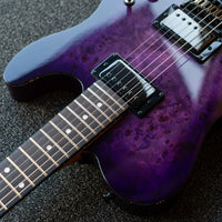 Schecter PT Standard, Purple Burst Burl