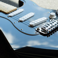 G&L Tribute Legacy Gloss Black MP Poplar