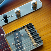 G&L Tribute ASAT Classic Bluesboy Semi-Hollow 3-Tone Sunburst MP SF