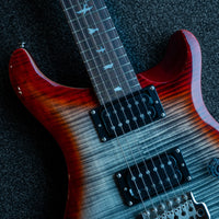 PRS SE Custom 24, Charcoal Cherry Burst