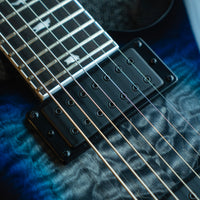 PRS SE Mark Holcomb SVN, Blue Holcomb Burst