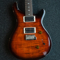PRS SE Custom 24, Orange Tiger Smokeburst