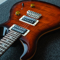 PRS SE Custom 24, Orange Tiger Smokeburst
