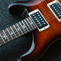 PRS SE Custom 24, Orange Tiger Smokeburst