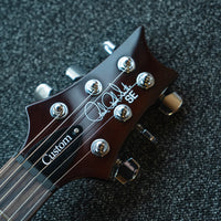 PRS SE Custom 24, Orange Tiger Smokeburst
