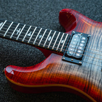 PRS SE Custom 24 Floyd, Charcoal Cherry Burst