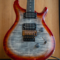 PRS SE Custom 24 Floyd, Charcoal Cherry Burst