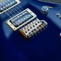 PRS SE Standard 24-08, Trans Blue