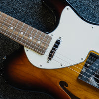 G&L Builder's Choice ASAT Classic Thinline, 3-Tone Sunburst