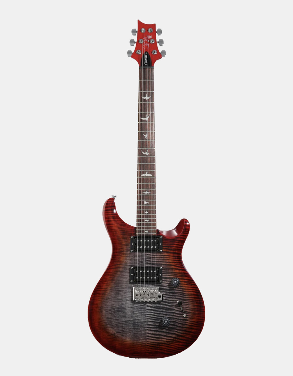 PRS SE Custom 24, Charcoal Cherry Burst – Acoustic Union