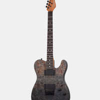 Schecter PT Standard, Black Fade Burst Burl