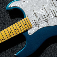 G&L Tribute Comanche Emerald Blue MP Poplar