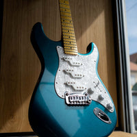 G&L Tribute Comanche Emerald Blue MP Poplar
