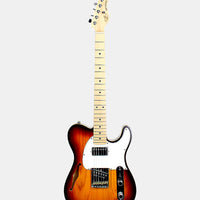 G&L ASAT Classic Bluesboy Semi-Hollow 3-Tone Sunburst MP