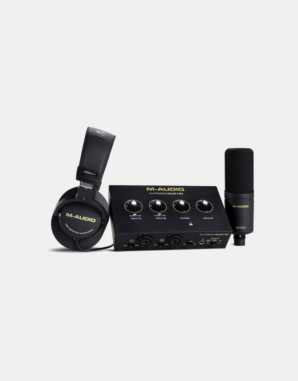 M-Audio M-Track Duo HD Recording Pack