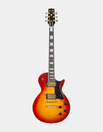 Heritage Custom Core H-157 Maple Top, Dark Cherry Sunburst