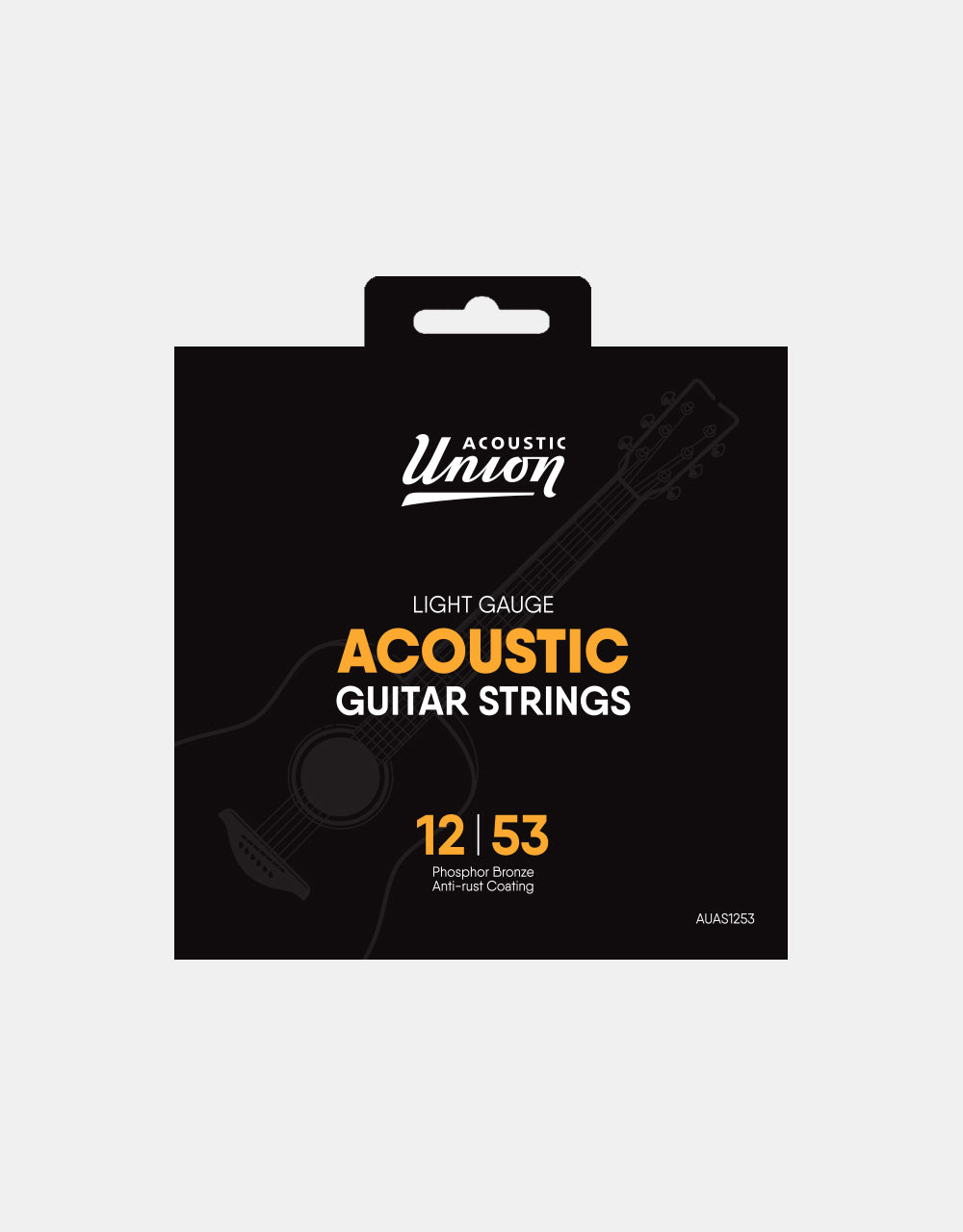 Acoustic Union Strings, Coated Phosphor Bronze (12-53)
