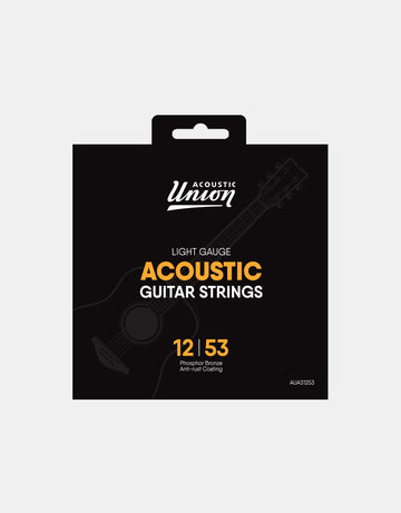 Acoustic Union Strings, Coated Phosphor Bronze (12-53)