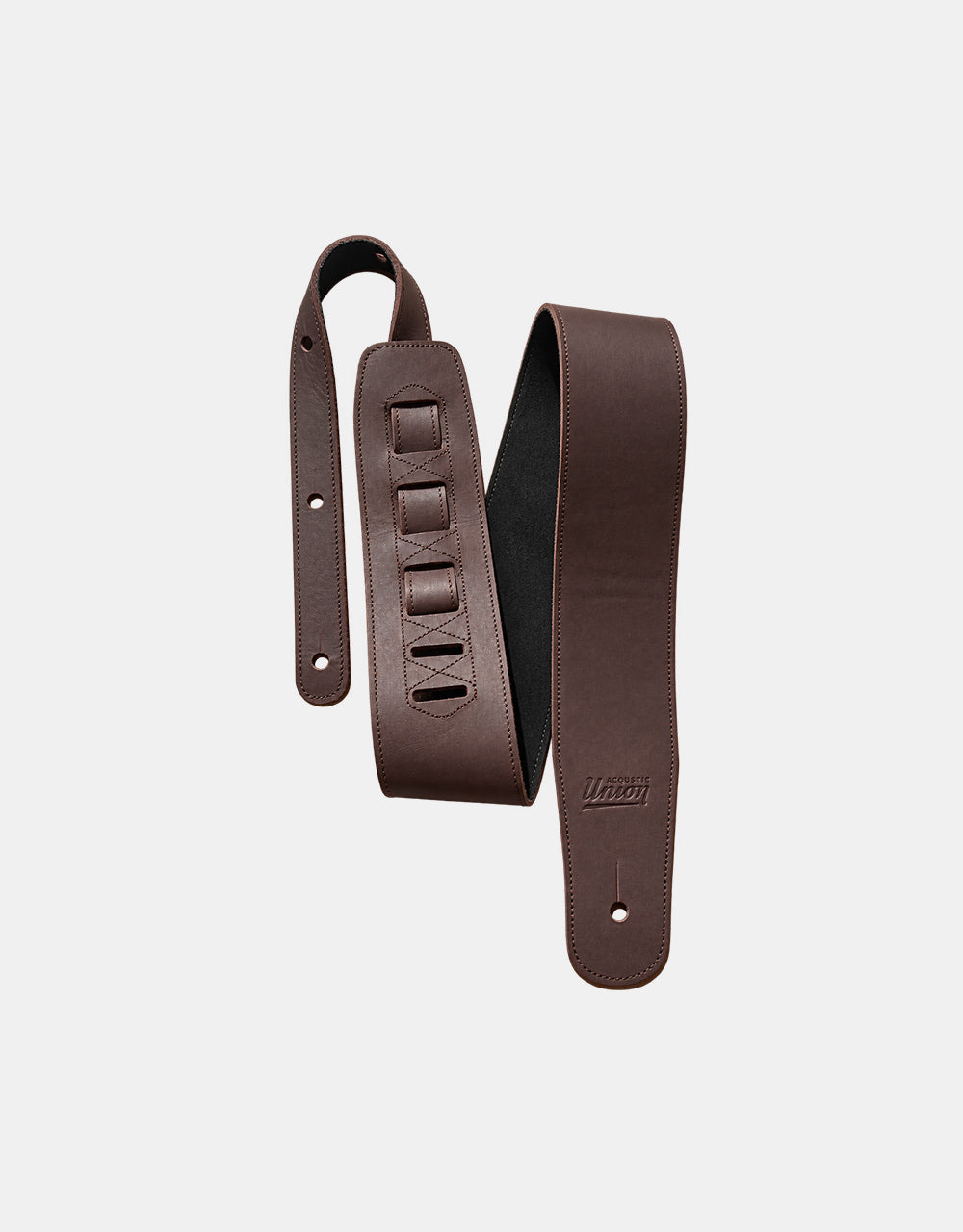 Acoustic Union Classic Leather Strap, Brown
