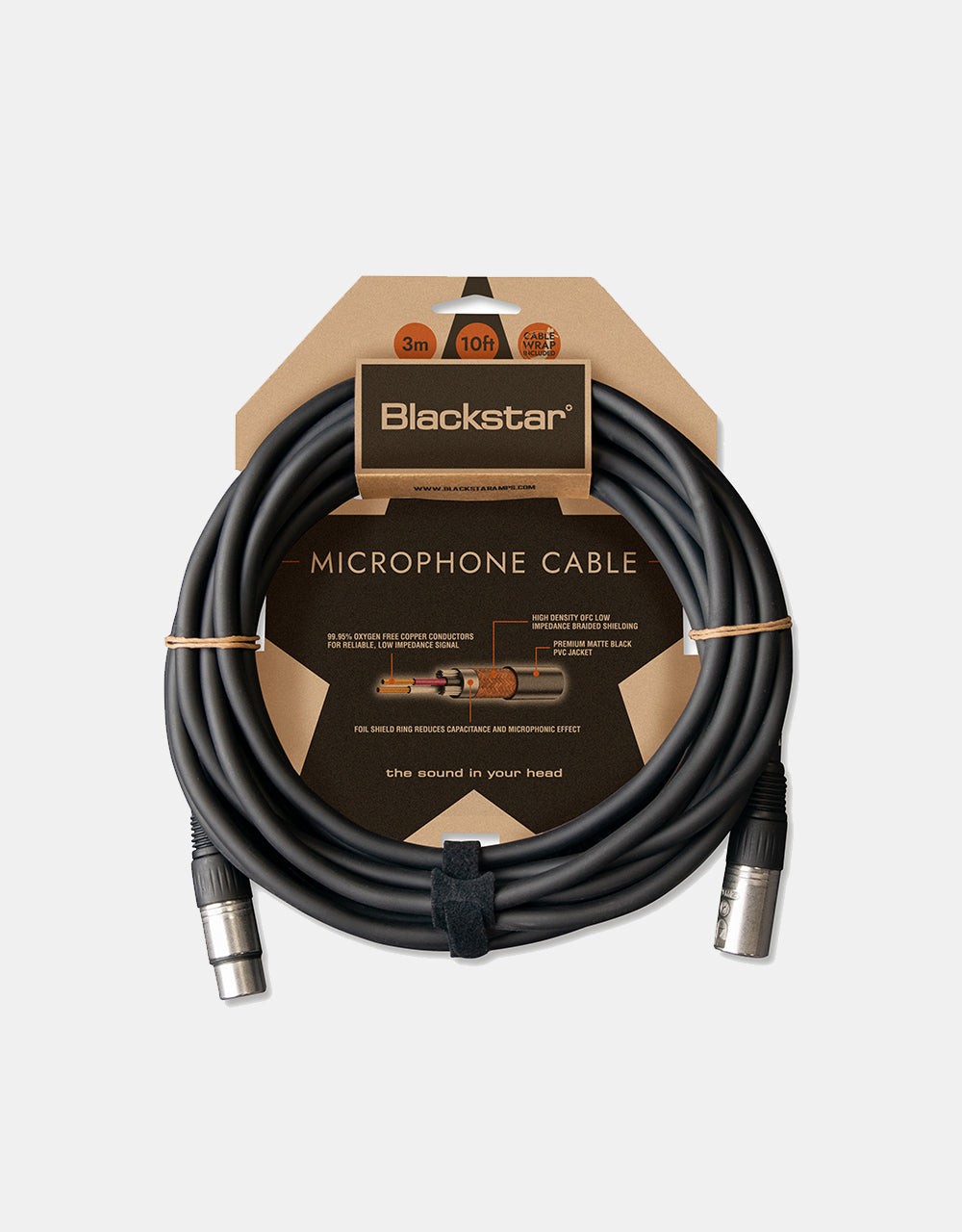 Blackstar 3m XLR Microphone Cable
