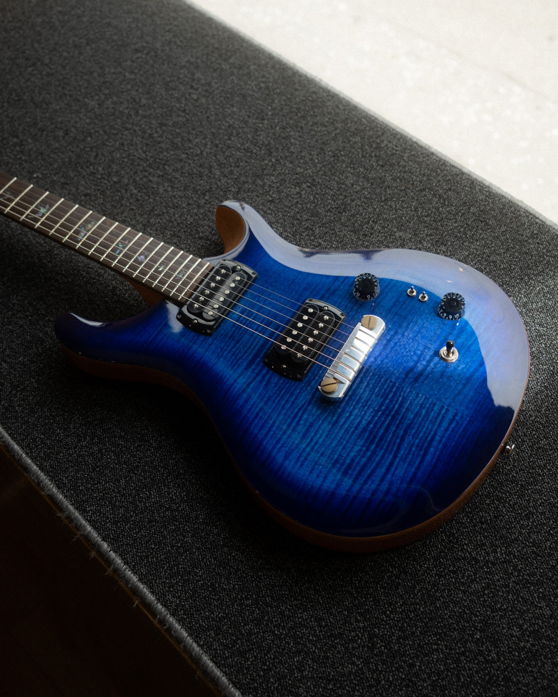 PRS SE Pauls Guitar, Faded Blue Burst