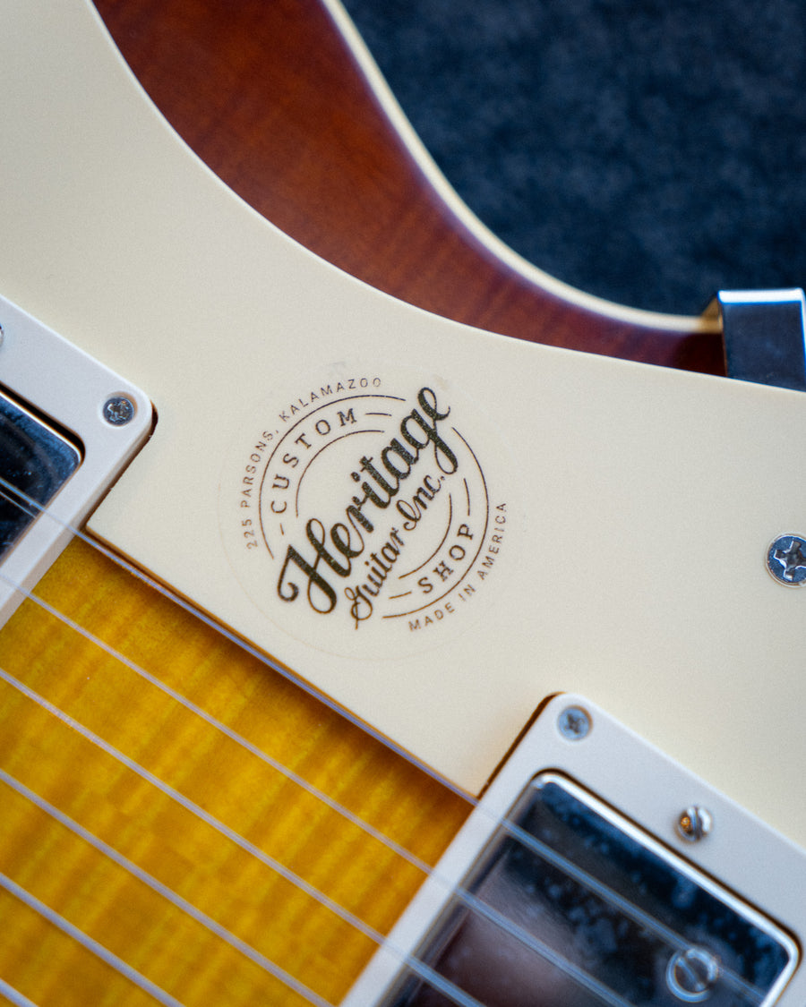 Heritage Custom Core H-150 Tobacco Sunburst