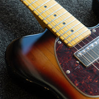 G&L Tribute ASAT Classic Bluesboy Semi-Hollow 3-Tone Sunburst MP SF