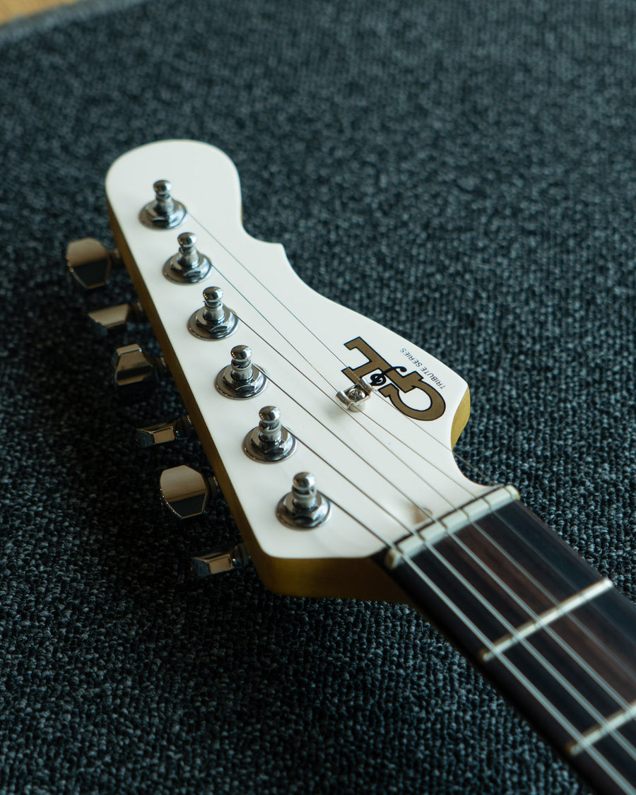 G&L Tribute Comanche Olympic White RW Poplar