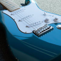 PRS SE Silver Sky MP, Nylon Blue