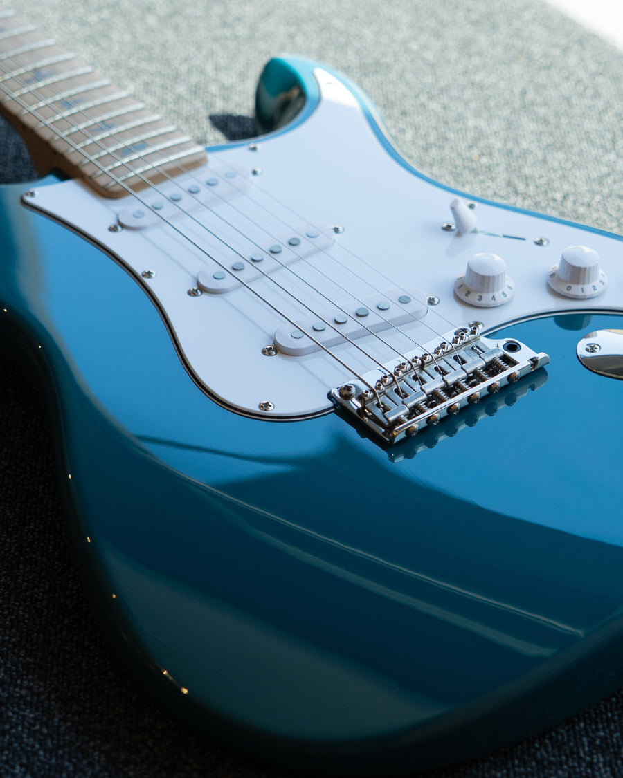 PRS SE Silver Sky MP, Nylon Blue