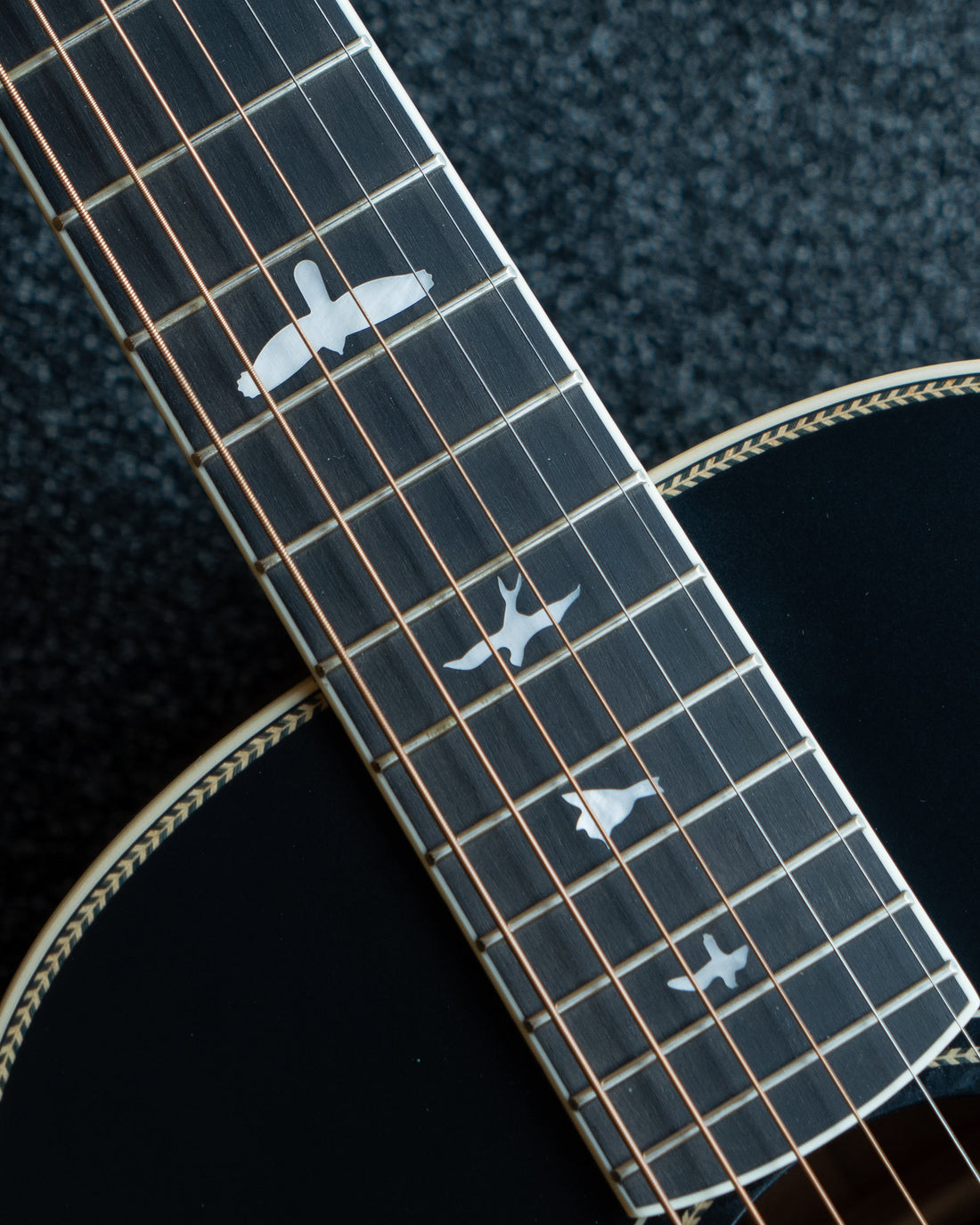 PRS SE P20E, Satin Black Top