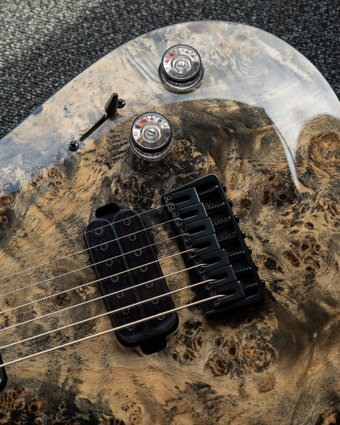 Schecter Omen Elite-7, Charcoal