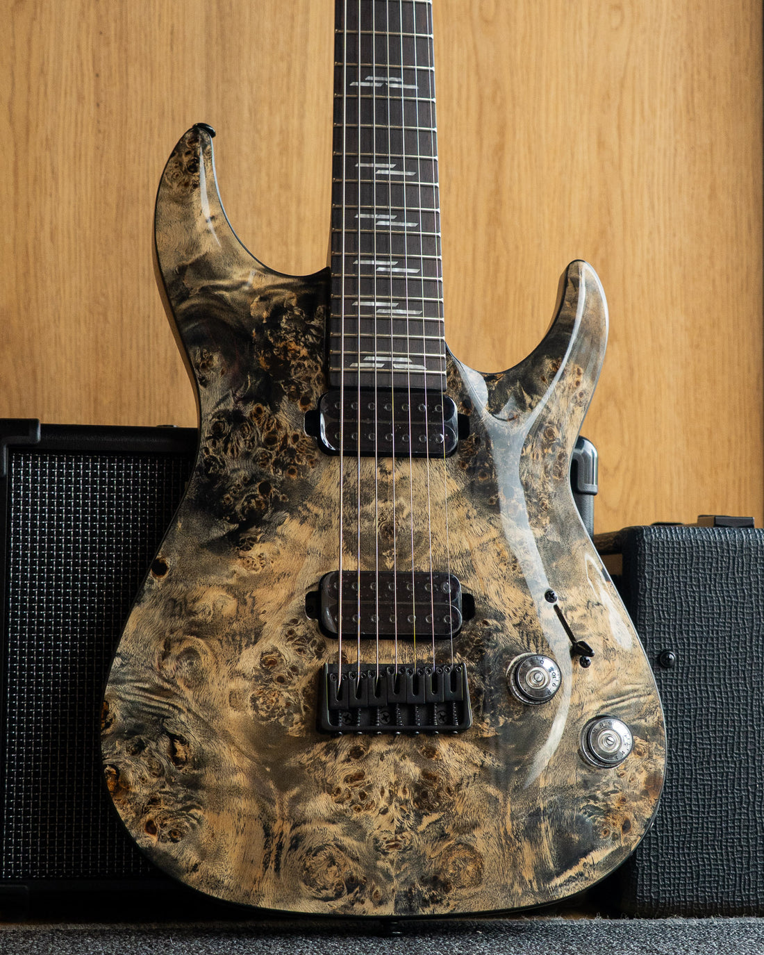 Schecter Omen Elite-7, Charcoal