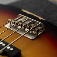 Vintage V74 ICON Fretless, Distressed Sunset Sunburst