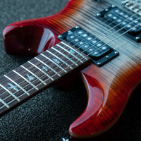 PRS SE Custom 24, Charcoal Cherry Burst