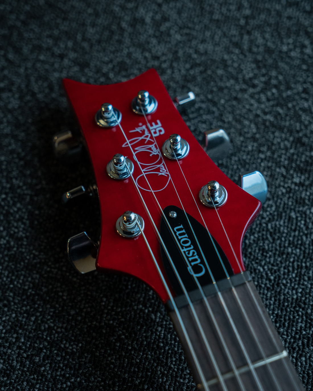 PRS SE Custom 24, Charcoal Cherry Burst