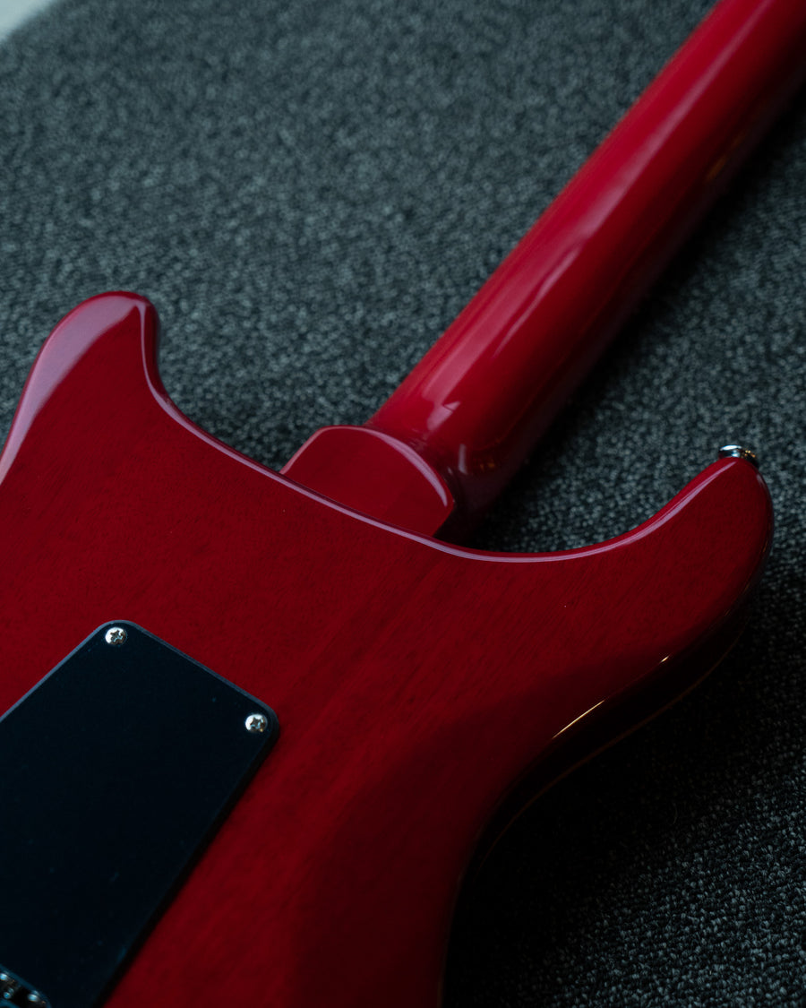 PRS SE Custom 24, Charcoal Cherry Burst