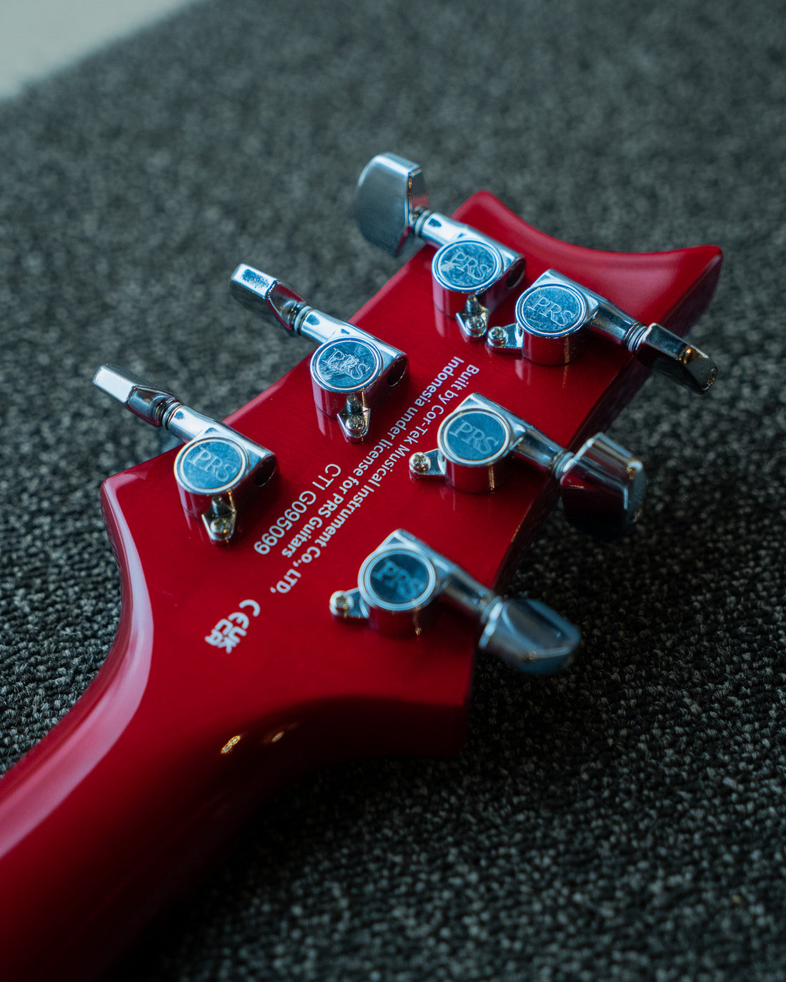 PRS SE Custom 24, Charcoal Cherry Burst