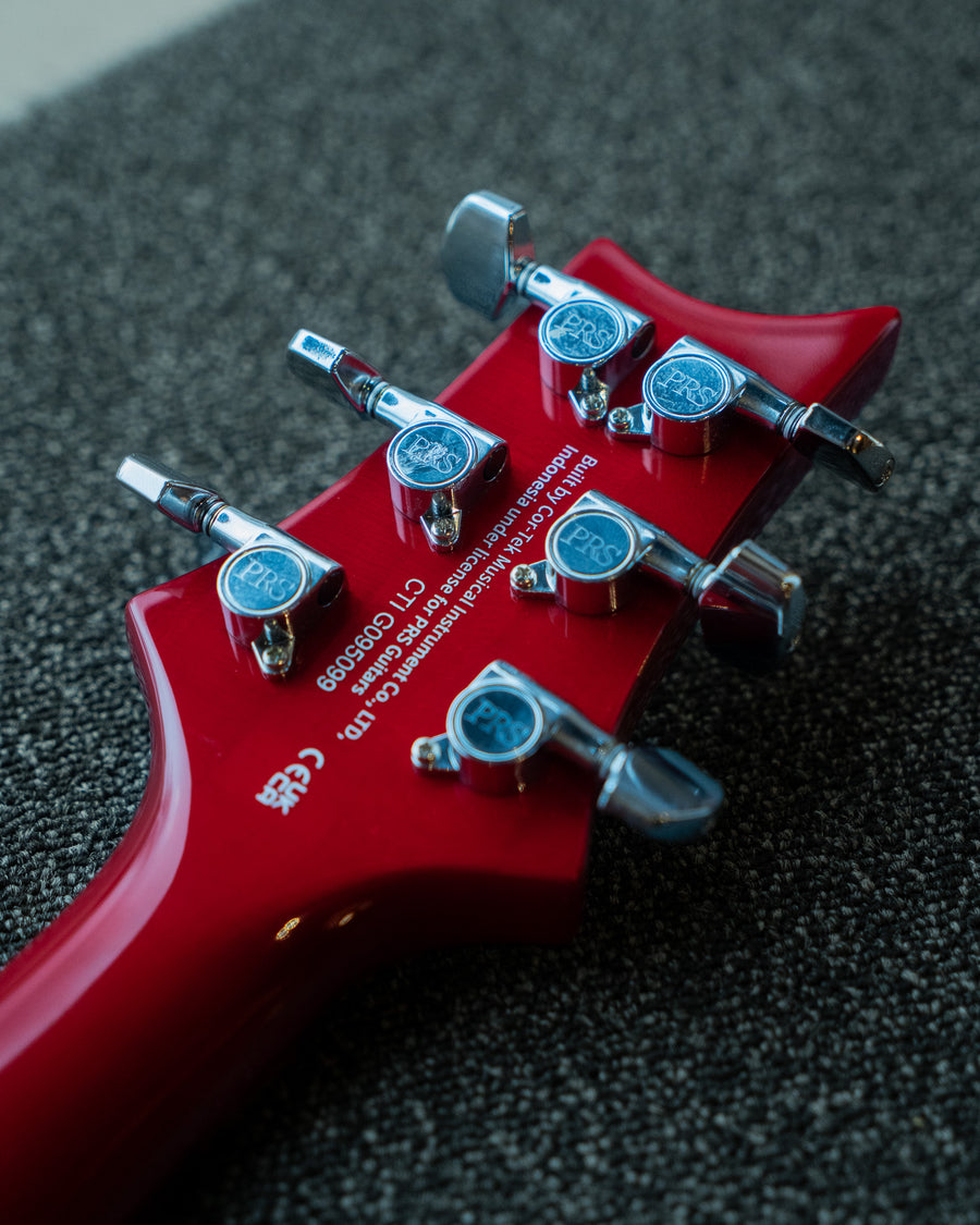 PRS SE Custom 24, Charcoal Cherry Burst