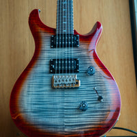 PRS SE Custom 24, Charcoal Cherry Burst