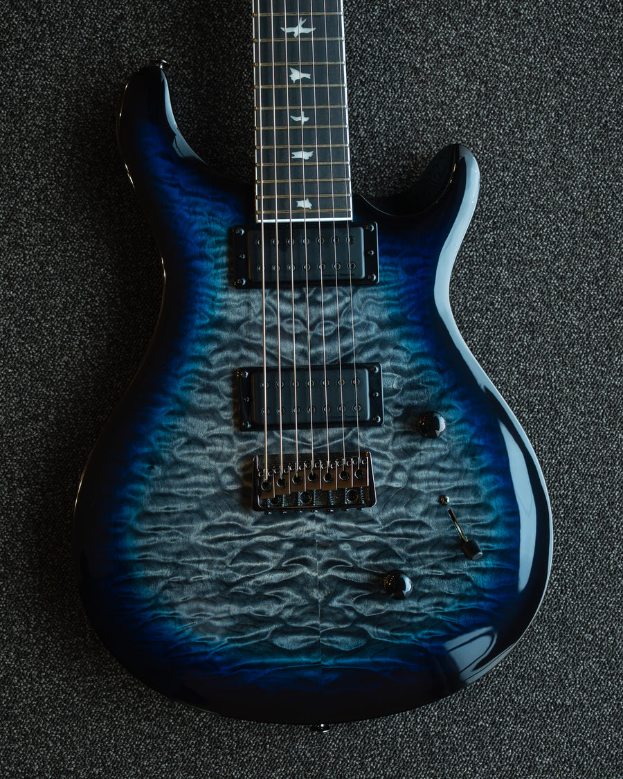 PRS SE Mark Holcomb SVN, Blue Holcomb Burst