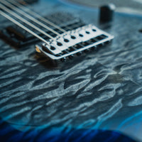 PRS SE Mark Holcomb SVN, Blue Holcomb Burst