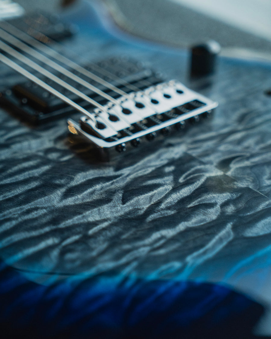 PRS SE Mark Holcomb SVN, Blue Holcomb Burst