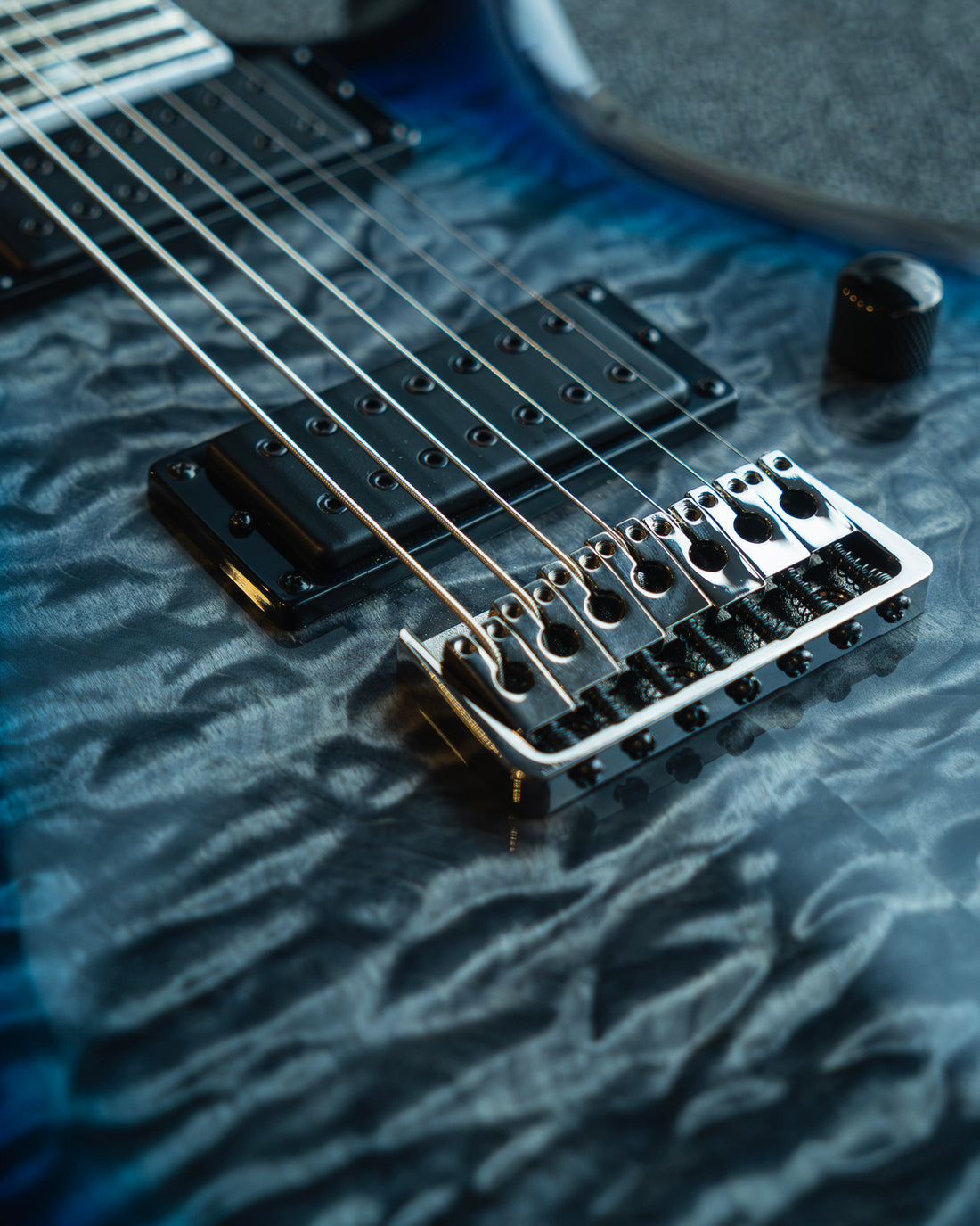 PRS SE Mark Holcomb SVN, Blue Holcomb Burst