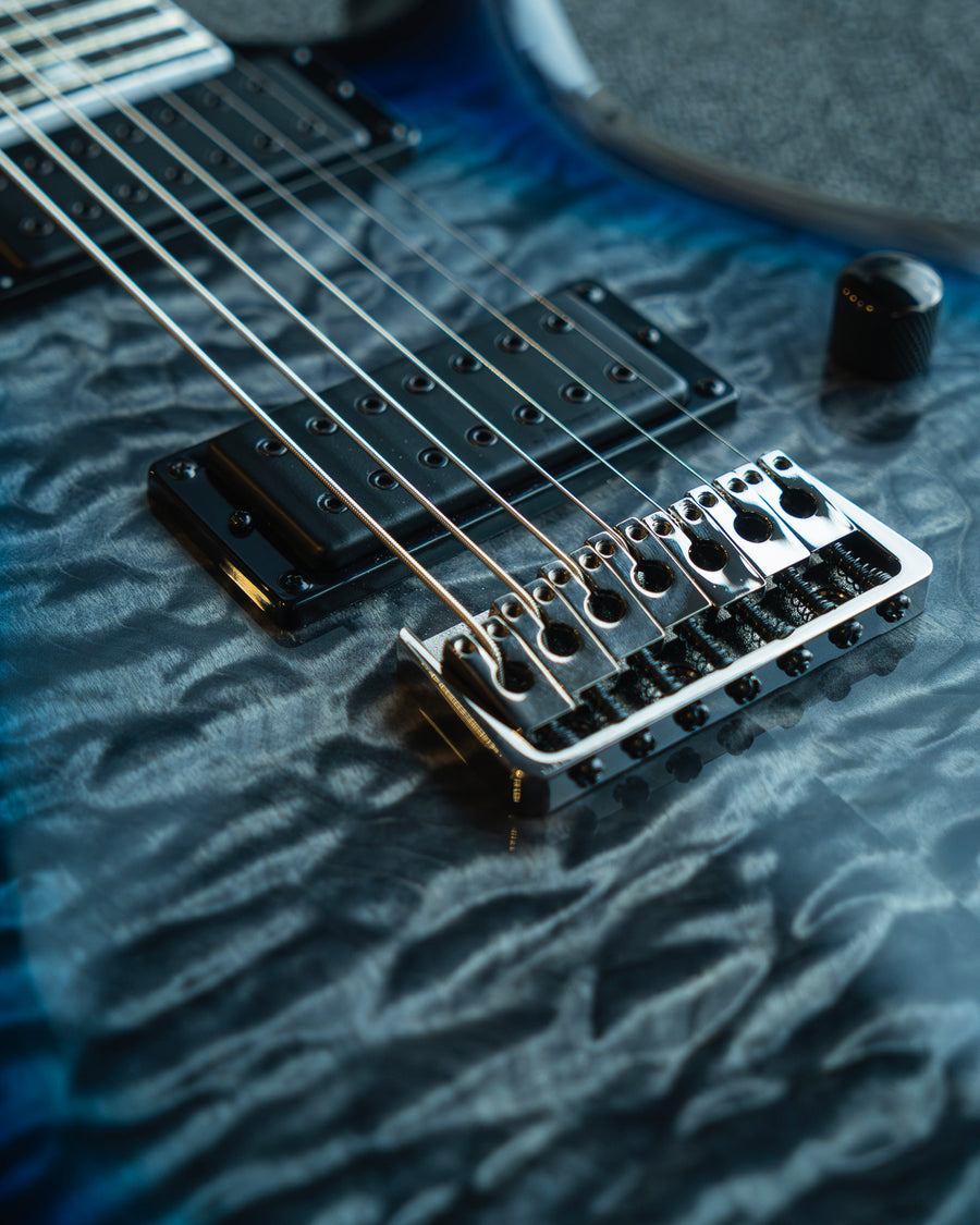 PRS SE Mark Holcomb SVN, Blue Holcomb Burst